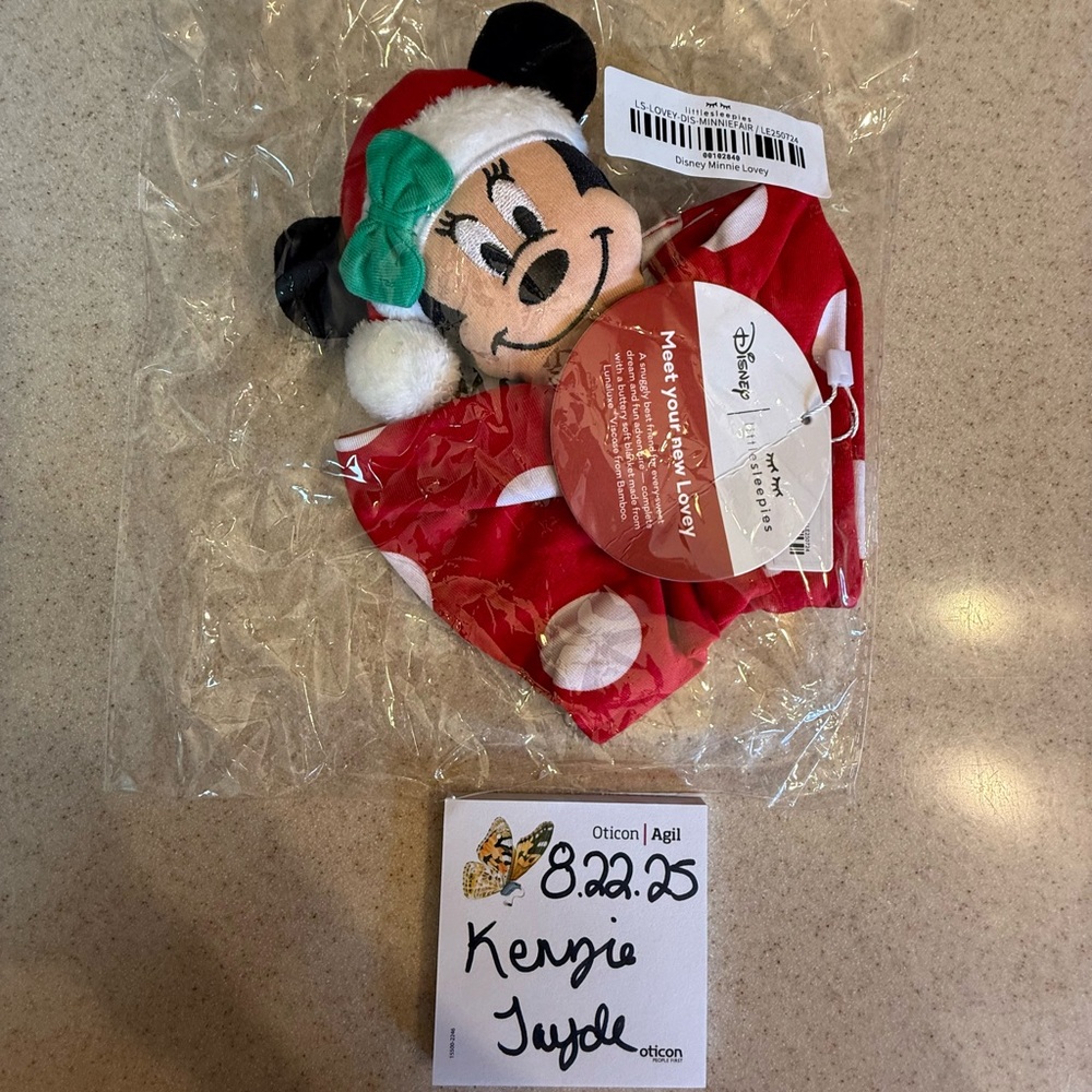 Little Sleepies Disney Minnie Lovey
